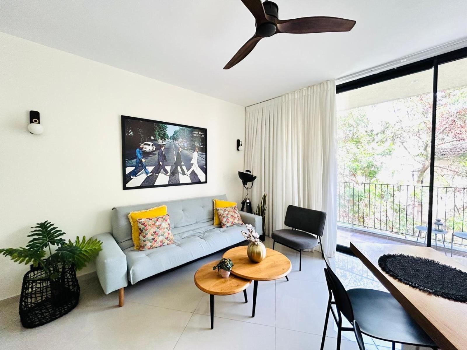 Tel-Aviv Center, Near The Beach, Terrace, 2 People Exteriör bild